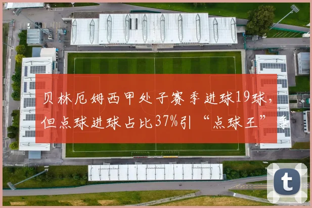 贝林厄姆西甲处子赛季进球19球,但点球进球占比37%引“点球王”争议